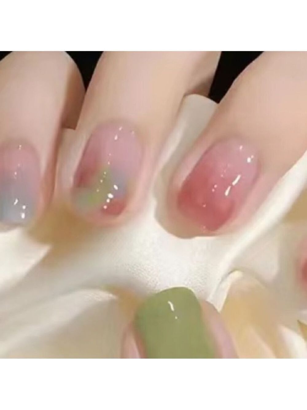 Garden Gal - Nail Junkie - full artificial nail set